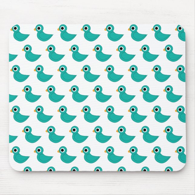 Tapis De Souris Illustration d'oiseau (Devant)