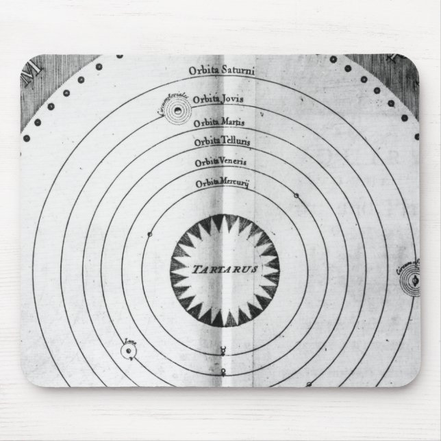 Tapis De Souris Illustration du cosmos (Devant)