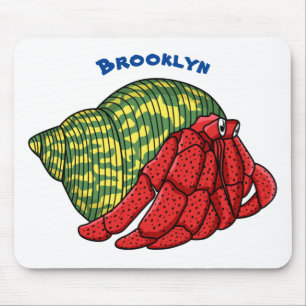 Tapis De Souris Illustration du crabe mignon