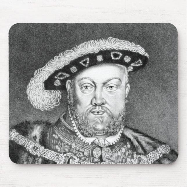 Tapis De Souris Illustration du Roi Henry VIII (Devant)