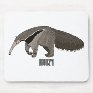 Tapis De Souris Illustration d'un dessin animé d'Anteater