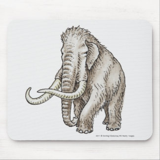 Tapis De Souris Illustration d'un mammouth