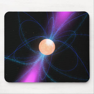 Tapis De Souris Illustration d'un pulsar 2
