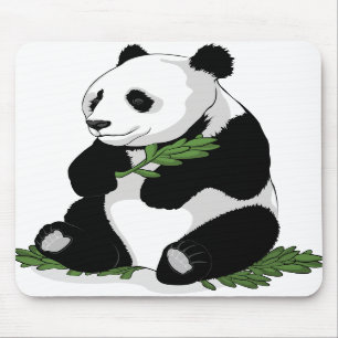 Tapis De Souris Illustration Mousepad de panda