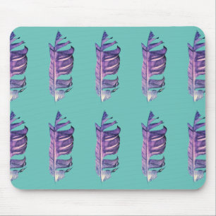 Tapis De Souris Illustration originale de dessin de plumes