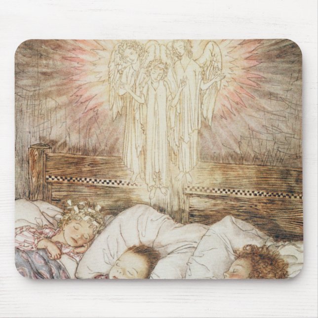 Tapis De Souris Illustrations de Noël (Devant)