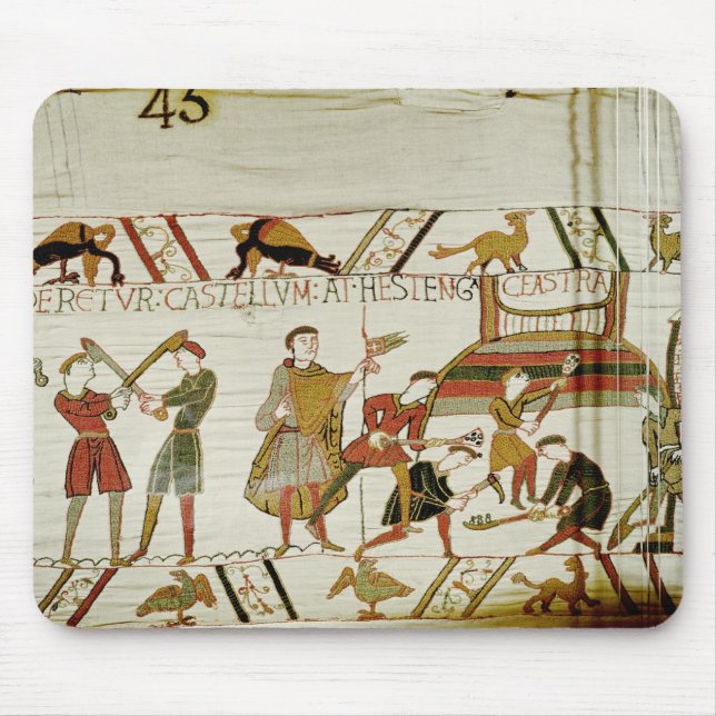 Tapis De Souris Ils construisent les fortifications (Devant)