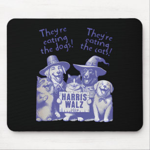 Tapis De Souris Ils mangent des chiens ! Ils Mangent Des Chats ! V