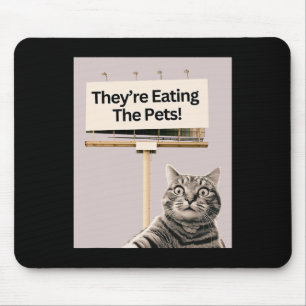Tapis De Souris Ils mangent Les Animaux Chiens Chats Nous ne mange