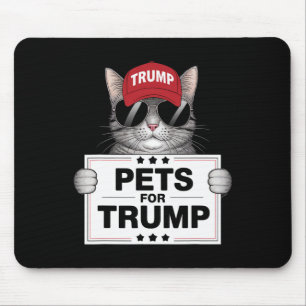 Tapis De Souris Ils mangent les chats Trump sauve nos animaux de c