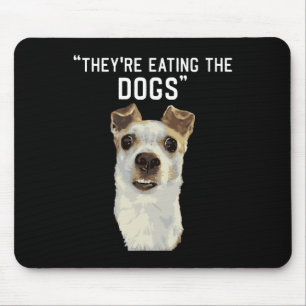 Tapis De Souris Ils mangent les chiens les chats les animaux de co