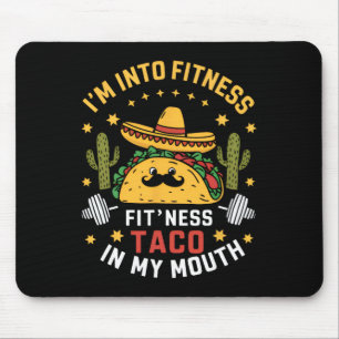 Tapis De Souris I'm In Fitness Tacos Mexican Cinco De Mayo