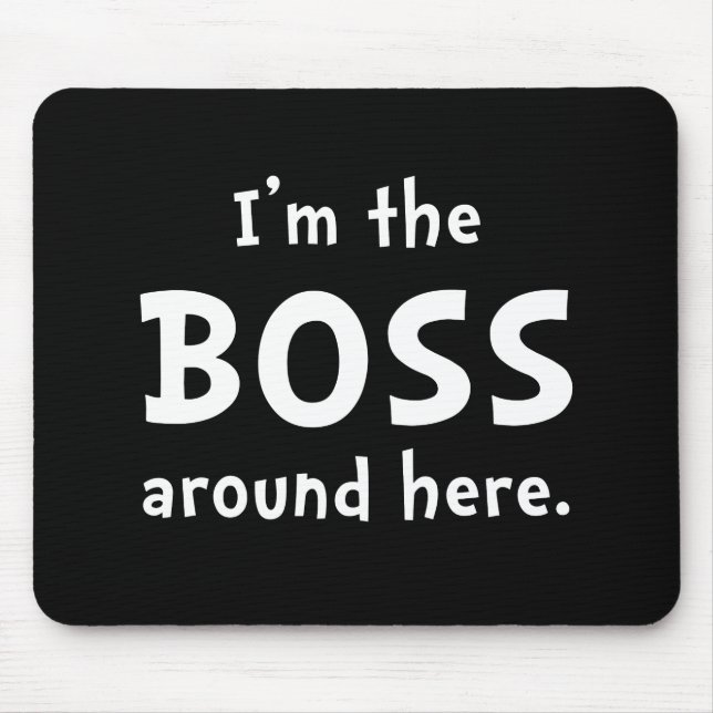 Tapis De Souris Im le patron (Devant)