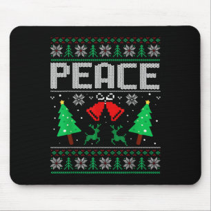 Tapis De Souris Im Peace - Je Viens En Paix Couple Correspondant À