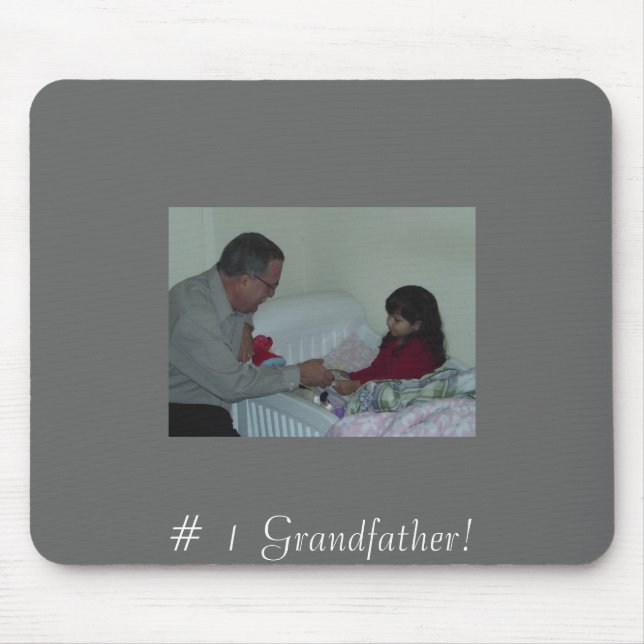 Tapis De Souris Image 089, # 1 grand-père ! (Devant)