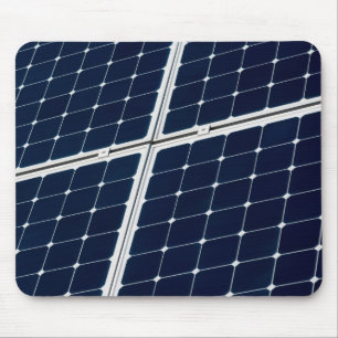 Tapis De Souris Image amusante d'un panneau solaire