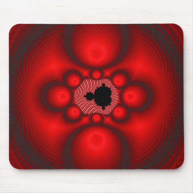Tapis De Souris Image de fractale de Mandelbrot de fantasy (Devant)