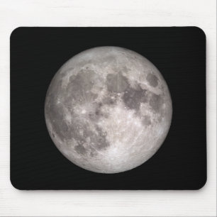 Tapis De Souris Image de la NASA pleine lune