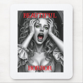 Tapis De Souris Image d'horreur