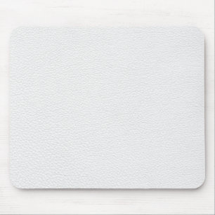 Tapis De Souris Image du cuir blanc