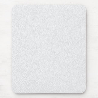 Tapis De Souris Image du cuir blanc