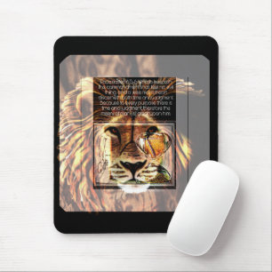 Tapis De Souris Images de l'Écriture : Le Décret du Lion   2D