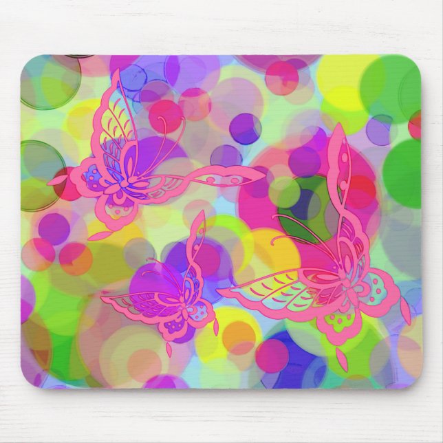 Tapis De Souris Imaginaire de troubles de la bulle Mousepad (Devant)