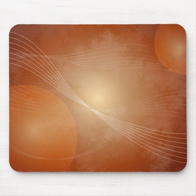 Tapis De Souris Imaginaire orange (Devant)