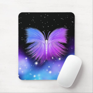 Tapis De Souris Imaginaire spatial Papillon cosmique
