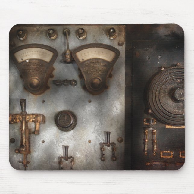 Tapis De Souris Imaginaire - un hommage à Steampunk (Devant)