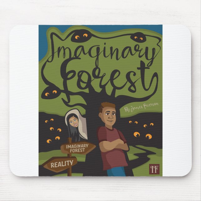 Tapis De Souris Imaginary Forest livre marchandise (Devant)