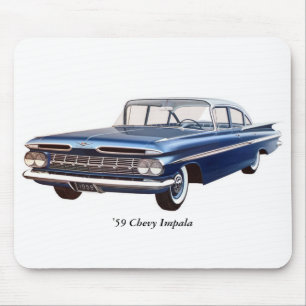 Tapis De Souris 'Impala Mousepad de 59 Chevy