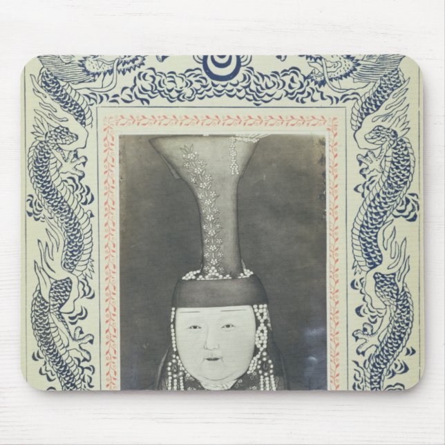 Tapis De Souris Impératrice elle Tsu de la dynastie de yuan (Devant)