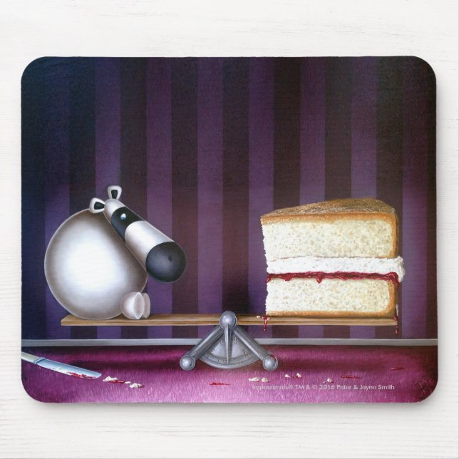 Tapis De Souris Impossimal© - 'un Diet équilibré (Devant)