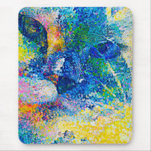 Tapis De Souris Impression Abstraite dynamique