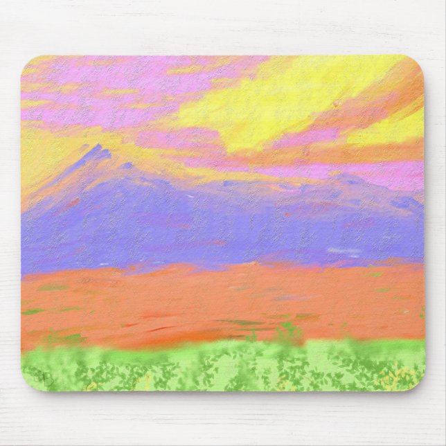 Tapis De Souris Impression Art Nouveau Mexique (Devant)