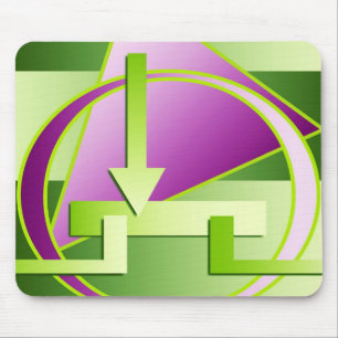 Tapis De Souris Impression art numérique "Diagramme de circuit"