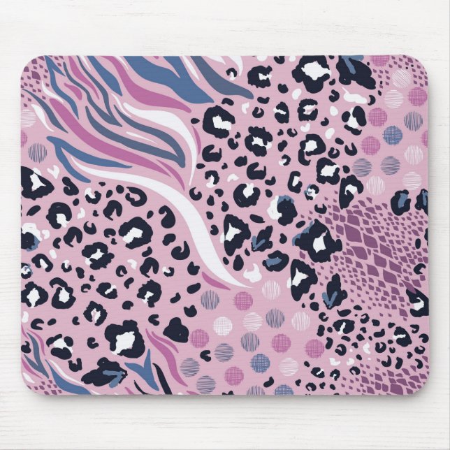 Tapis De Souris Impression Cheetah (Devant)