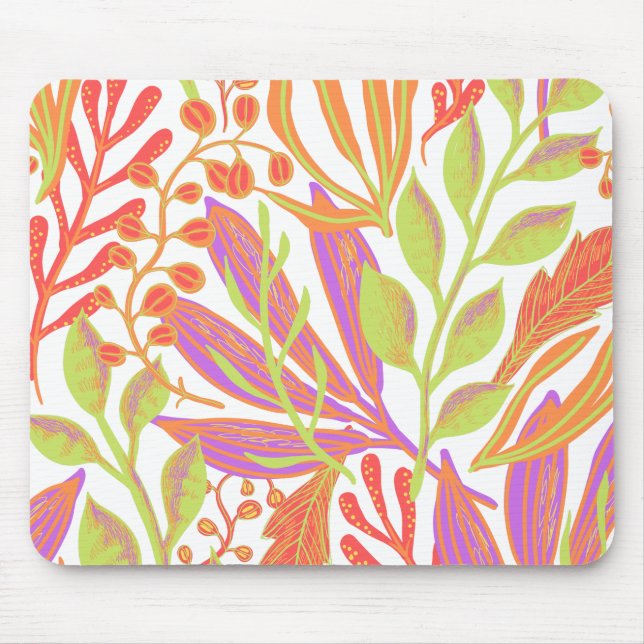 Tapis De Souris Impression couleur vive (Devant)