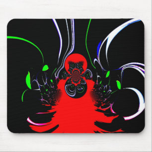 Tapis De Souris Impression d'art fluide Kaleidoscope