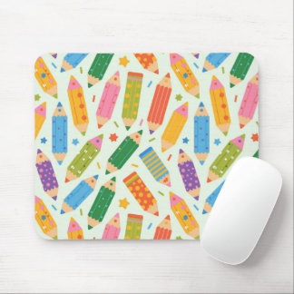Tapis De Souris Impression de crayon personnalisable mignonne