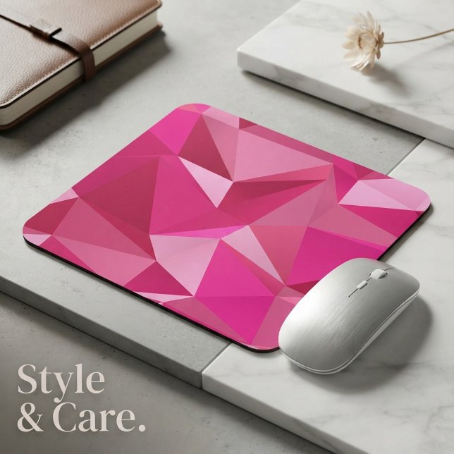Tapis De Souris Impression de demi-teintes géométriques tendance (Trendy Geometric Halftone Print Mouse Pad)