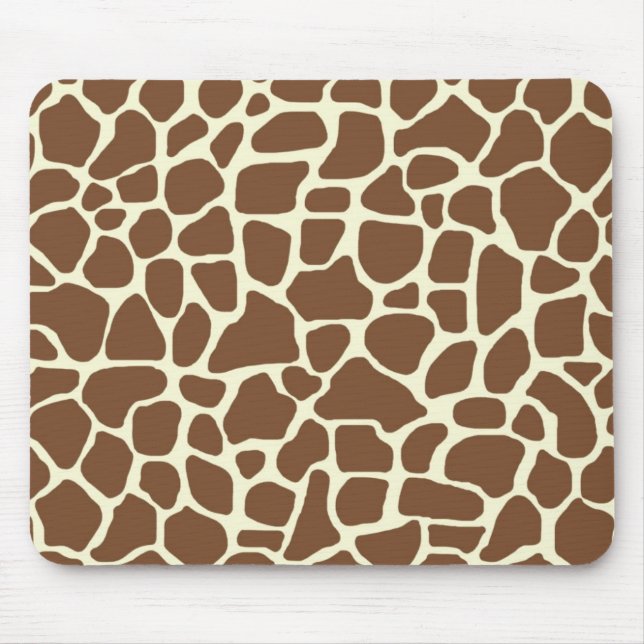 Tapis De Souris Impression de girafe (Devant)