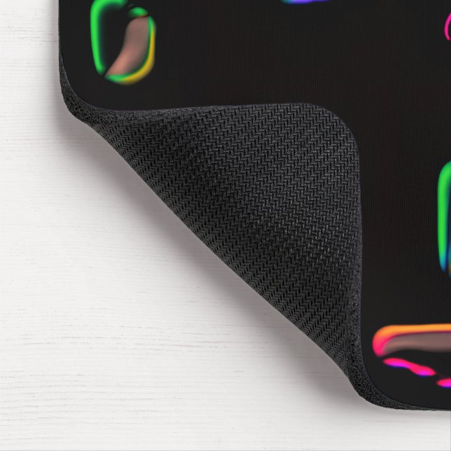 Tapis De Souris impression/motif étrange multicolore  (Coin)