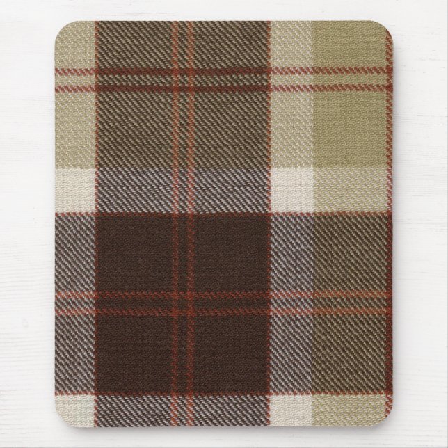 Tapis de souris impression tartan Bannockbane (Devant)
