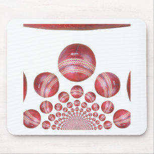 Tapis De Souris Imprimé Balle de Cricket pour Amoureux du Sport
