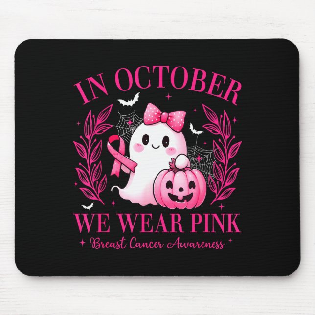 Tapis De Souris In October We Wear Nk Breast Cancer Awareness Nk G (Devant)