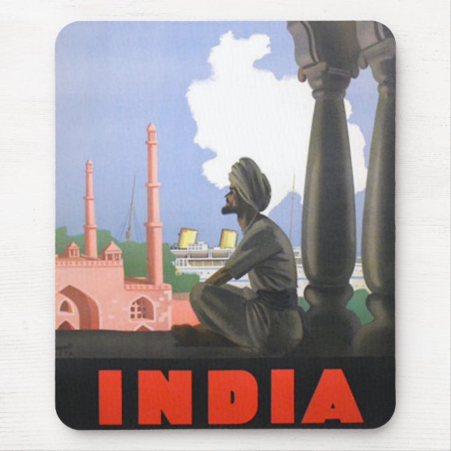 Tapis De Souris Inde-1927 (Devant)