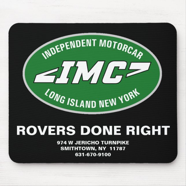 Tapis de souris INDEPENDENT MOTORCAR (Devant)
