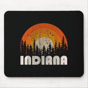 Tapis De Souris Indiana - nature drôle vintage randonnée 60s 70s 8